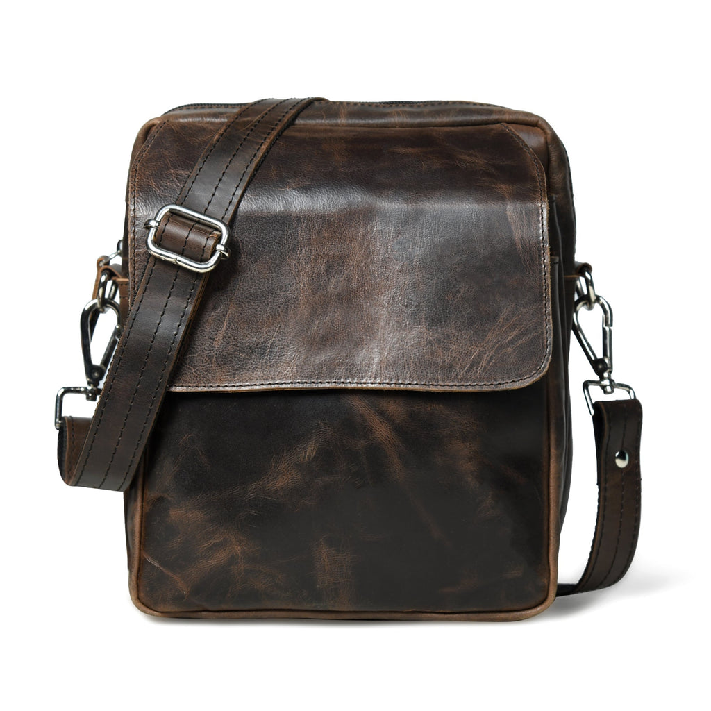 Enzo Brown Side Messenger