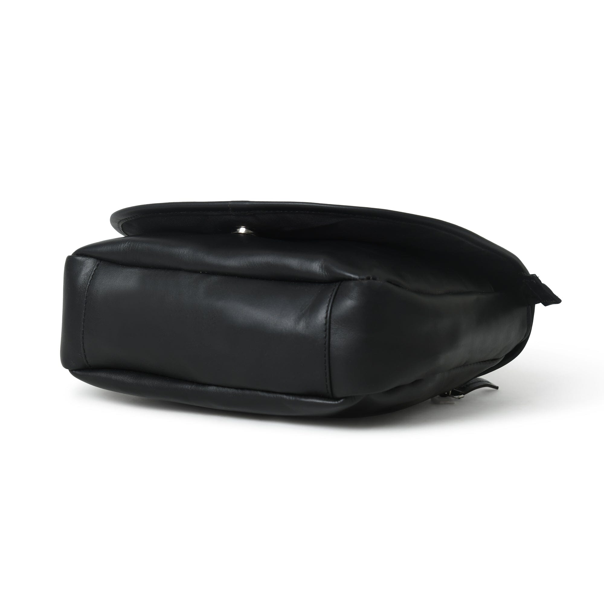 The Croco Satchel- Black