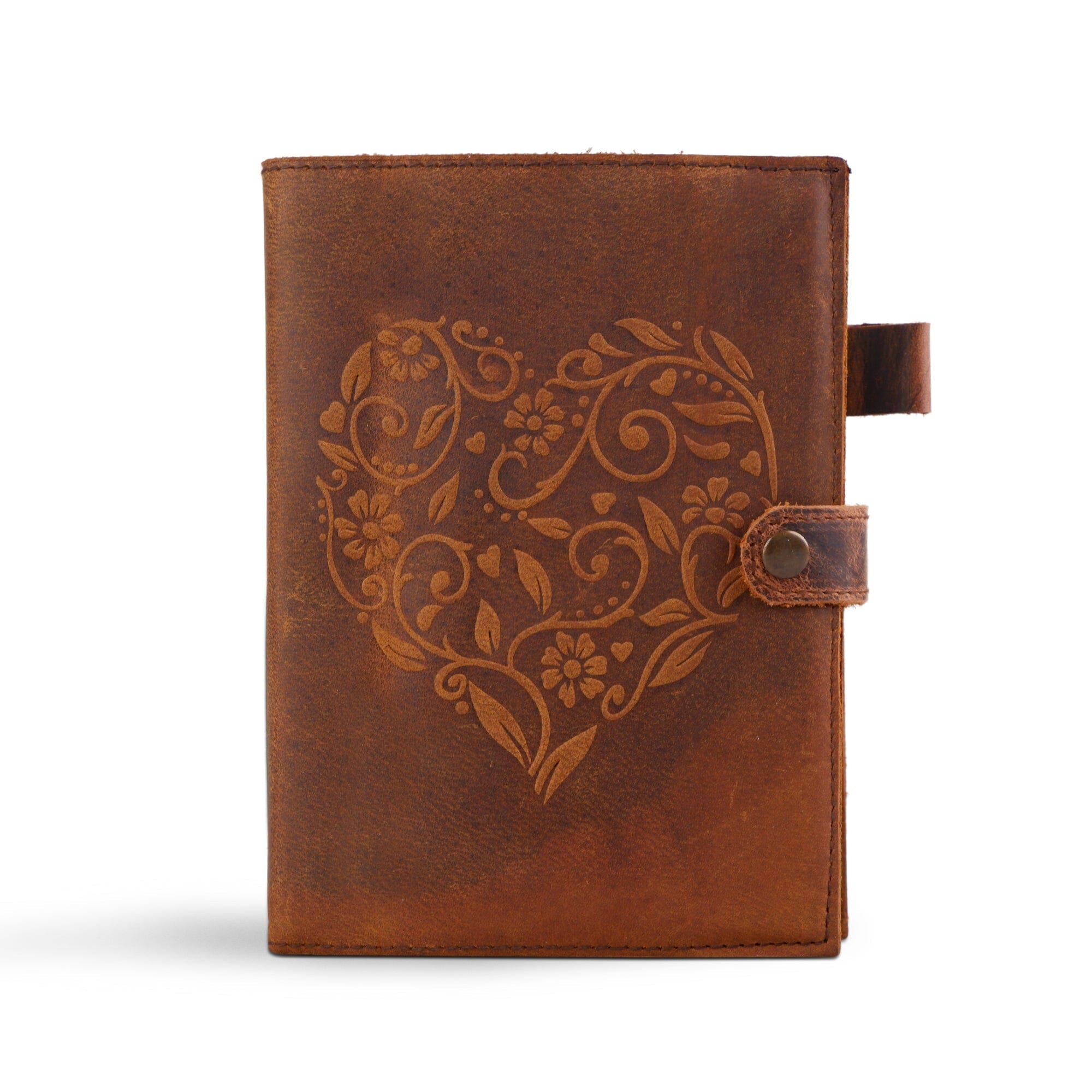 Vintage Tanned Leather Diary
