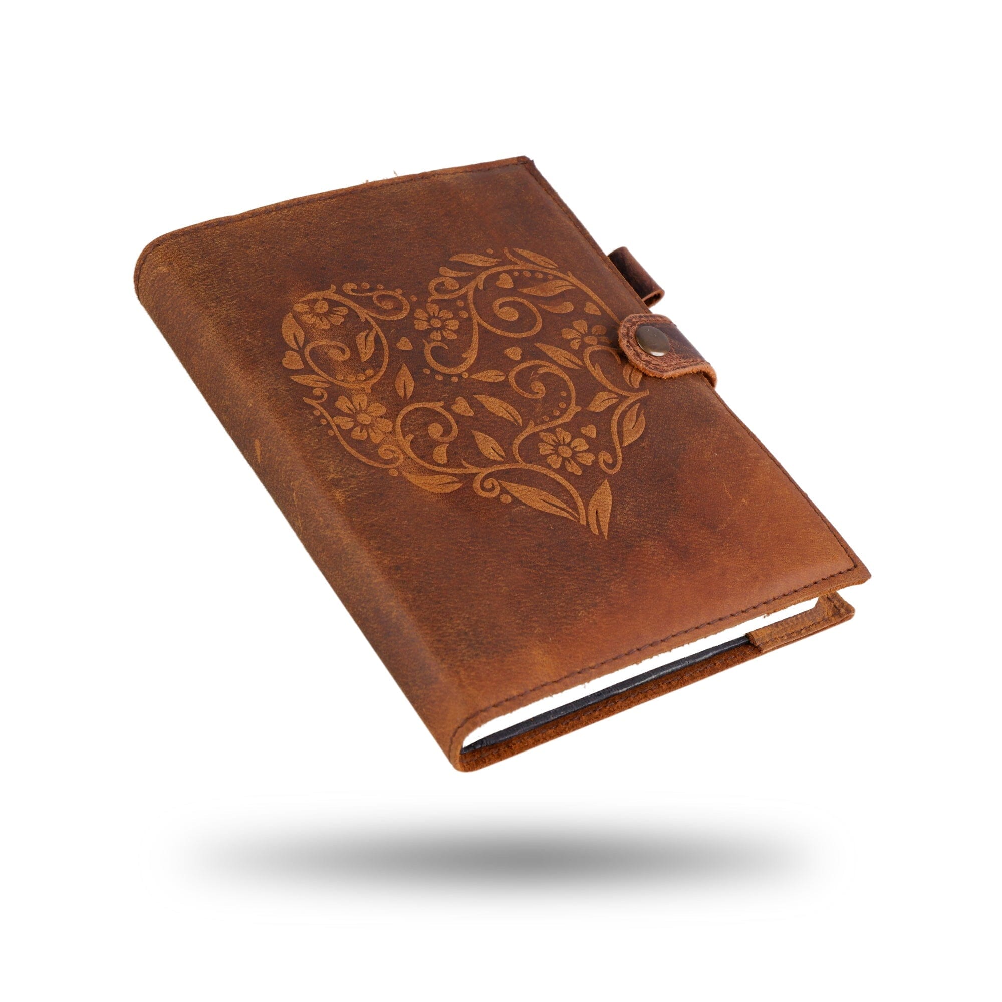Vintage Tanned Leather Diary