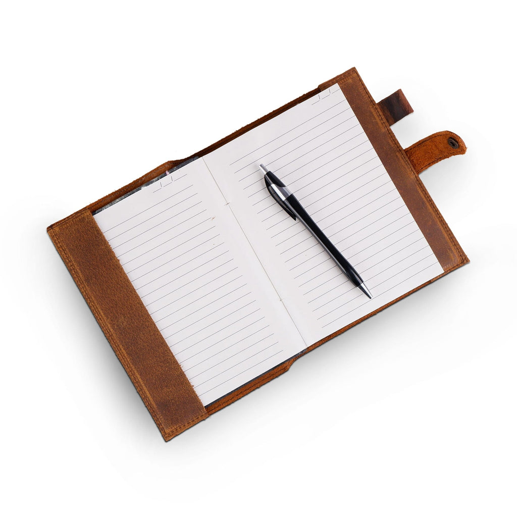 Vintage Tanned Leather Diary