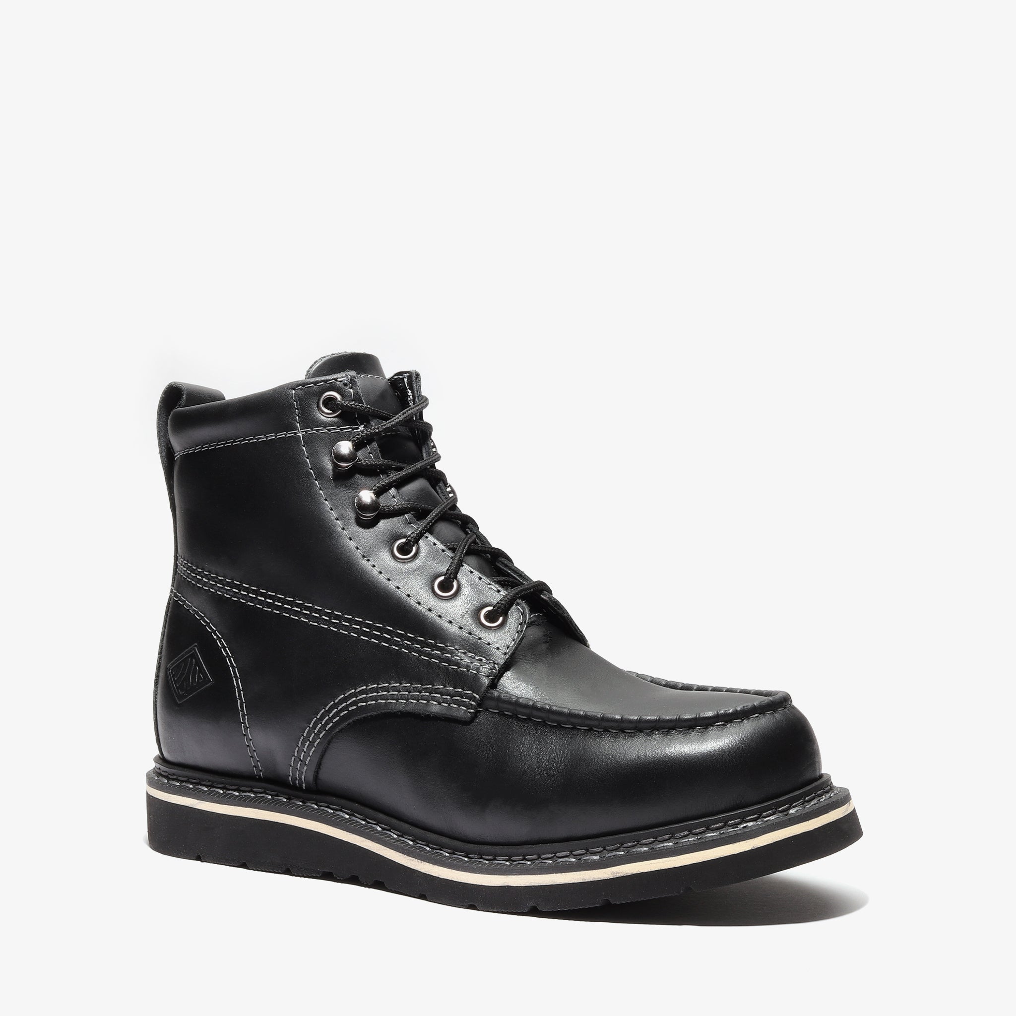 FRONTIER CLASSIC 6" MOC TOE JET BLACK XL
