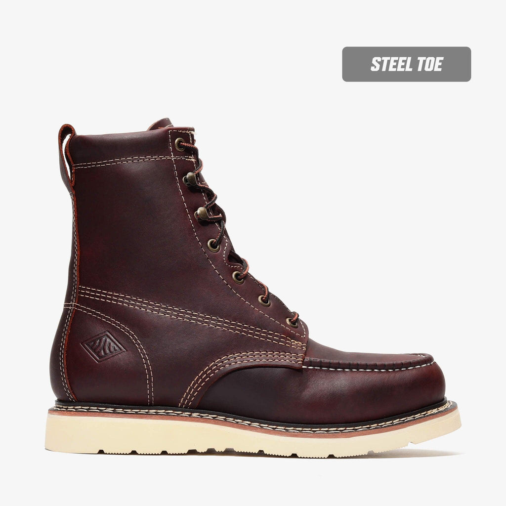FRONTIER CLASSIC 8" MOC TOE (STEEL TOE)