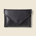 Mini Envelope Wallet with RFID Protection - Black