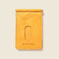 Money Clip Wallet - Mustard Yellow