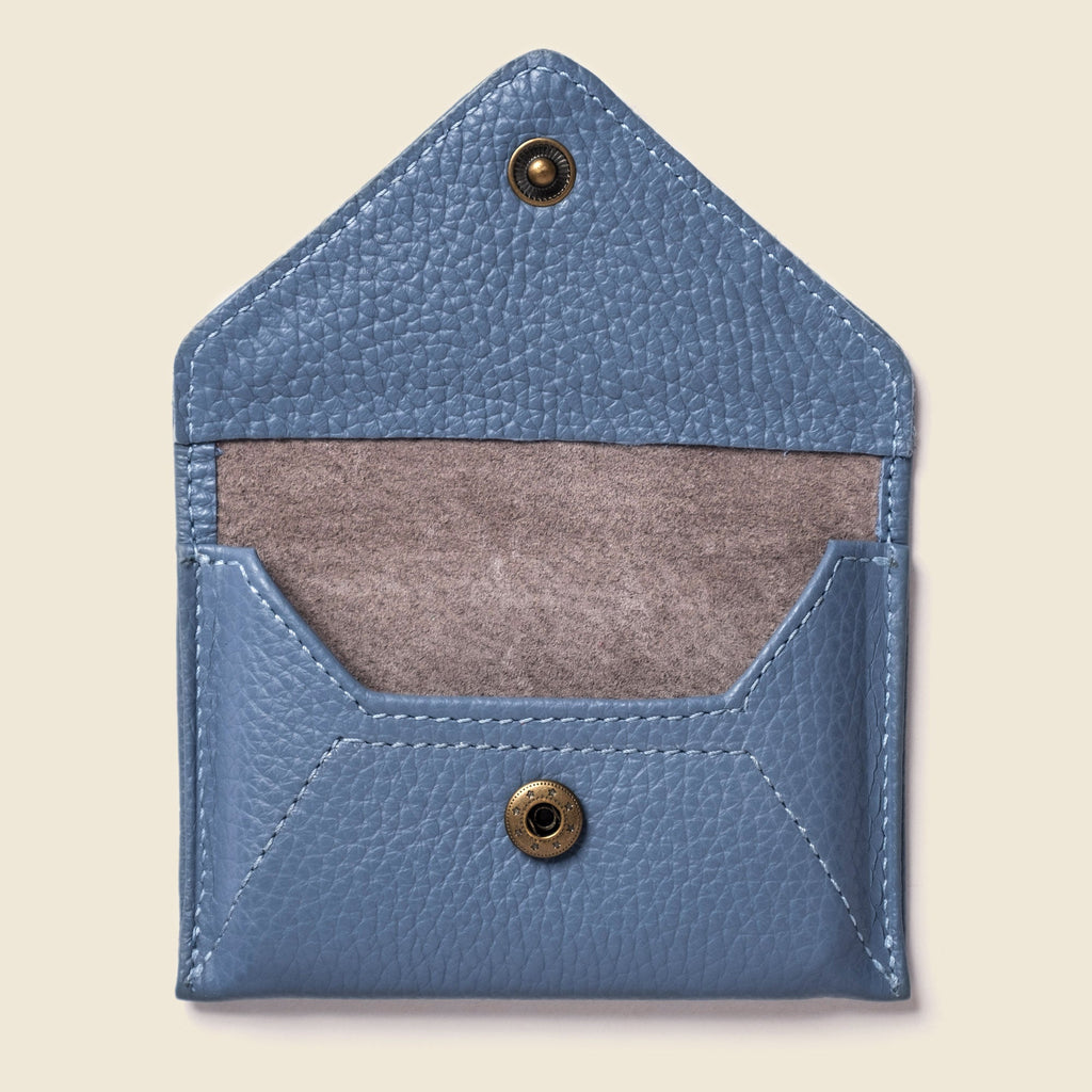 Mini Envelope Wallet With RFID protection - Sky Blue