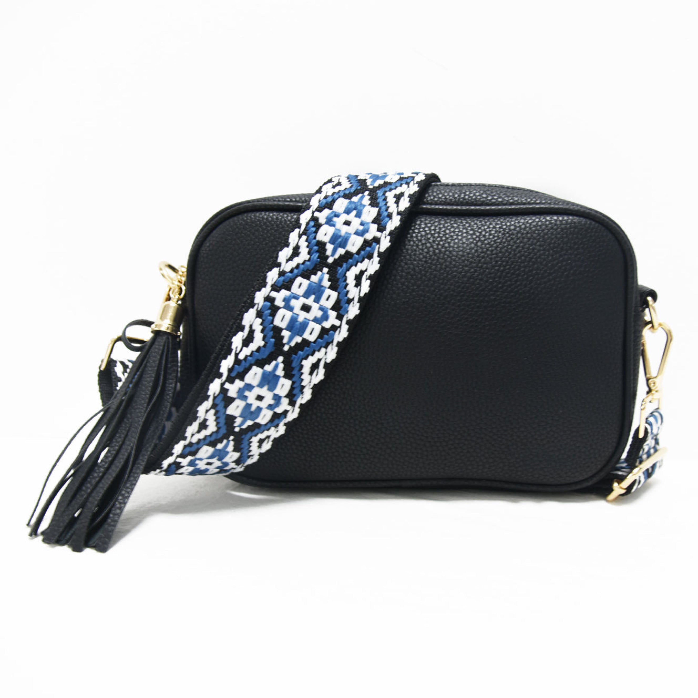 the-luna-camera-crossbody-with-medallion-strap-black-babs+birdie-plain+plaid-1