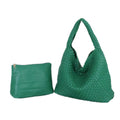 the-willow-large-woven-vegan-leather-tote-emerald-babs+birdie-plain+plaid-1