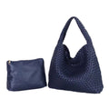 the-willow-large-woven-vegan-leather-tote-navy-babs+birdie-plain+plaid-1