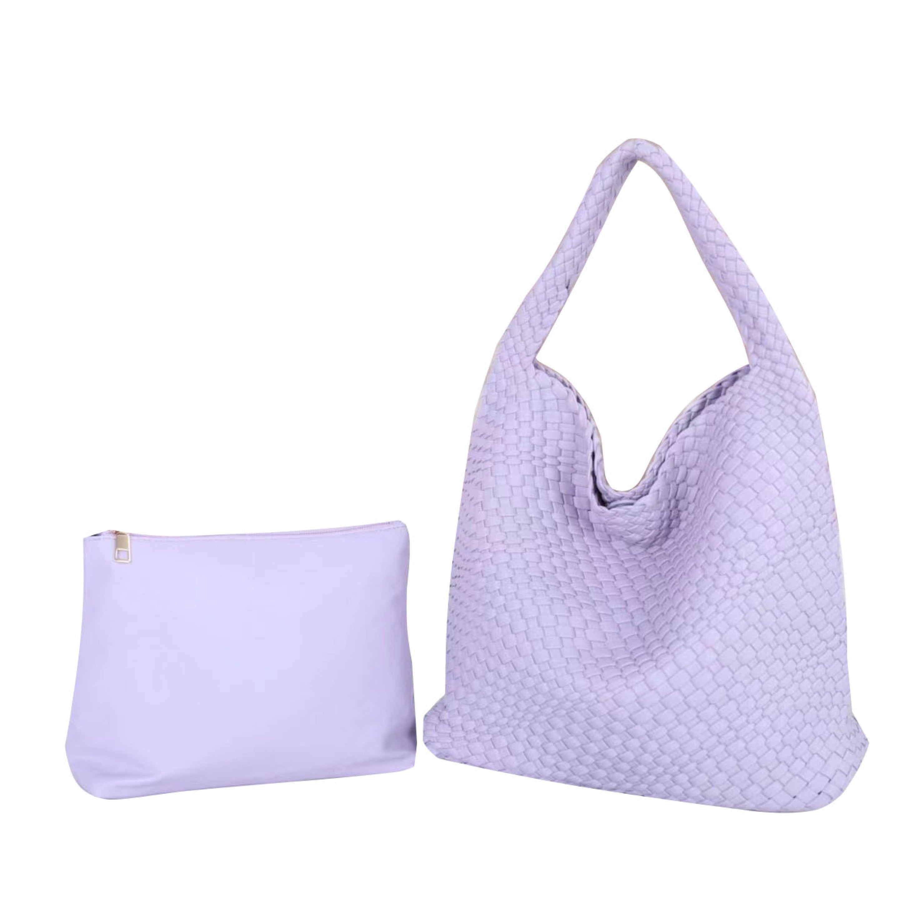 the-willow-large-woven-vegan-leather-tote-light-purple-babs+birdie-plain+plaid-1