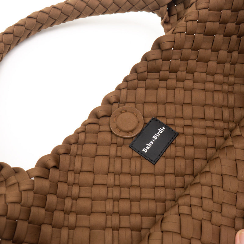 the-charli-large-woven-neoprene-tote-with-wristlet-chocolate-babs+birdie-plain+plaid-2