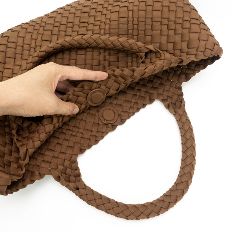 the-charli-large-woven-neoprene-tote-with-wristlet-chocolate-babs+birdie-plain+plaid-3