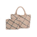 the-charli-large-woven-neoprene-tote-with-wristlet-dune-babs+birdie-plain+plaidHandbag-1