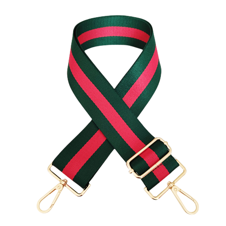 green-with-red-stripe-gold-hardware-babs+birdie-plain+plaid-1
