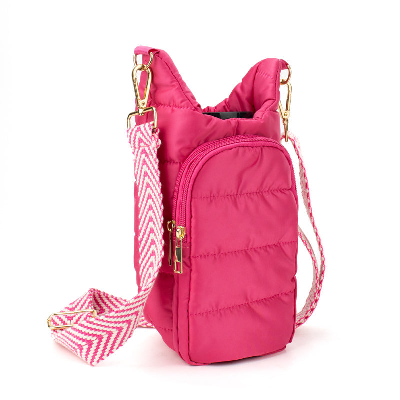 the-capri-tumbler-carrier-crossbody-babs+birdie-plain+plaid-1