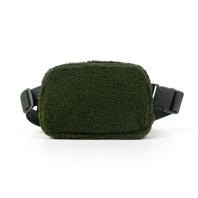 the-lennon-sherpa-belt-bag-sling-bag-waist-bag-olive-babs+birdie-plain+plaid-1