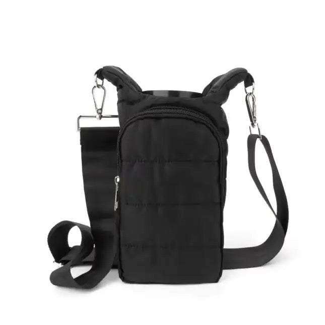 the-capri-tumbler-carrier-crossbody-babs+birdie-plain+plaid-3