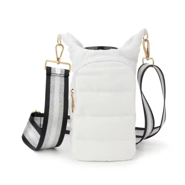 the-capri-tumbler-carrier-crossbody-babs+birdie-plain+plaid-4