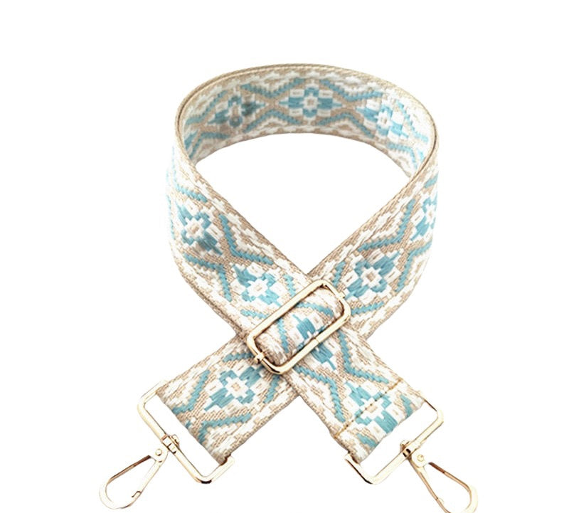light-blue-aztec-bag-strap-gold-hardware-babs+birdie-plain+plaid-1