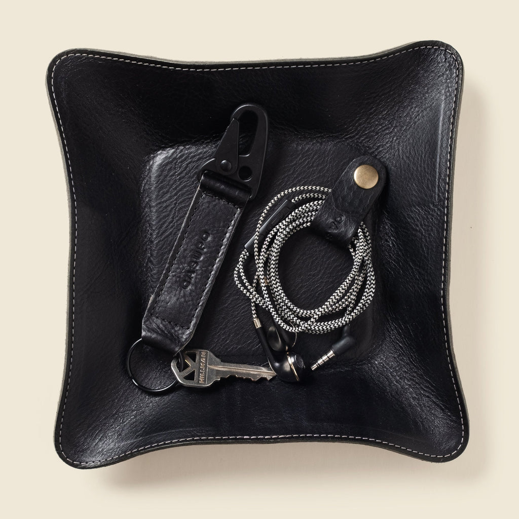 Travel valet tray - Black