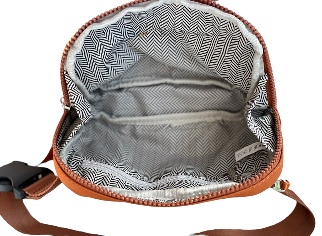 the-lennon-nylon-belt-bag-sling-bag-waist-bag-burnt-orange-babs+birdie-plain+plaid-3
