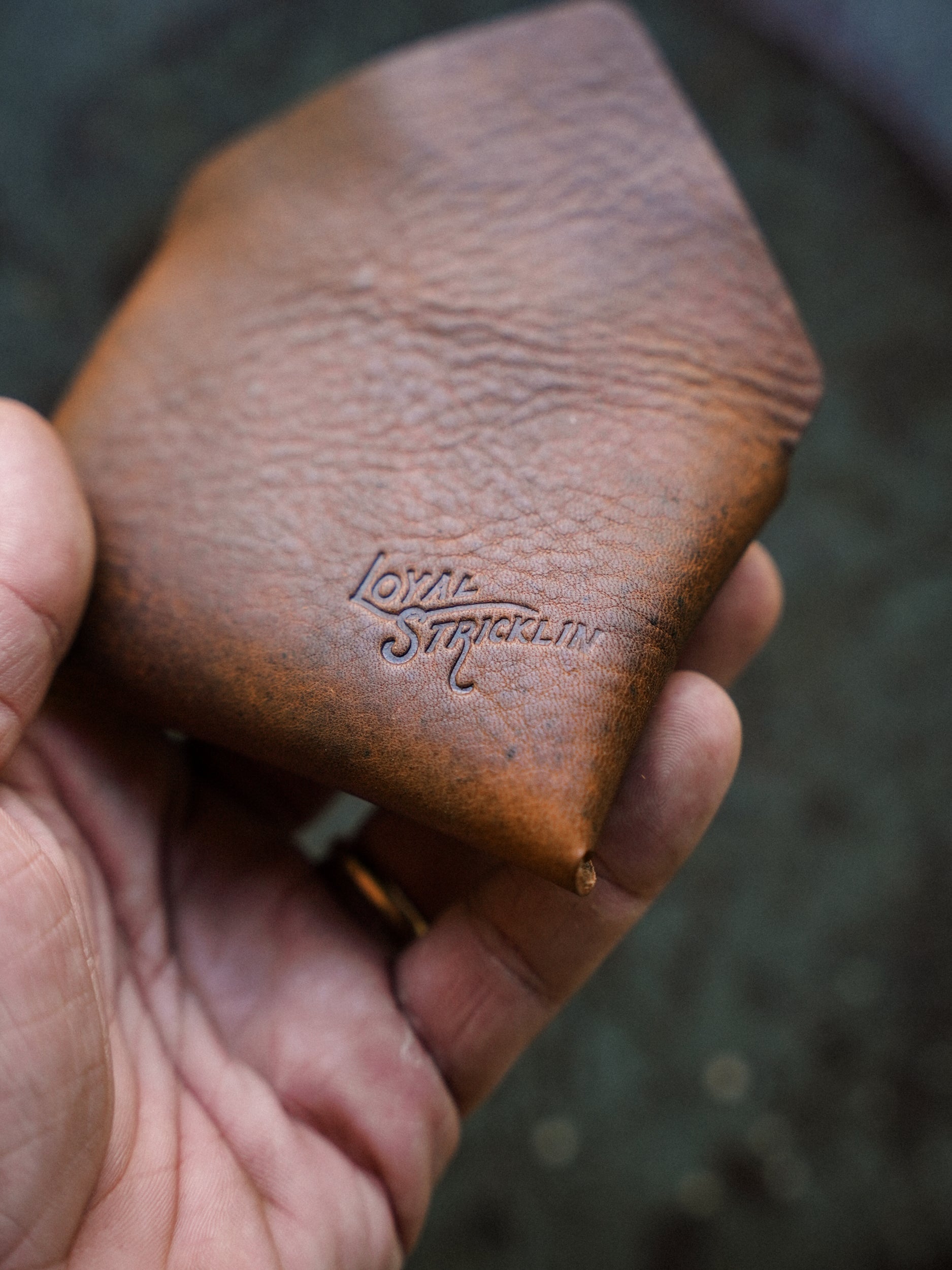 Envelope Wallet - Cognac Nemesis Leather