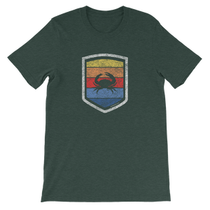 Retro Crab Short-Sleeve Unisex T-Shirt