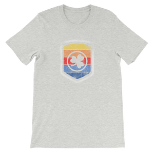 Retro Shamrock Short-Sleeve Unisex T-Shirt
