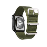 Striped Nylon Apple Watch Band
