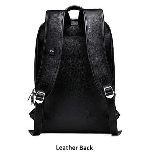 Leather Business Backpack