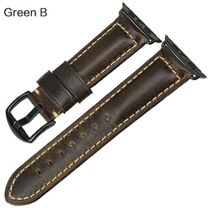Smooth Leather Apple Watch Band