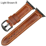 Smooth Leather Apple Watch Band