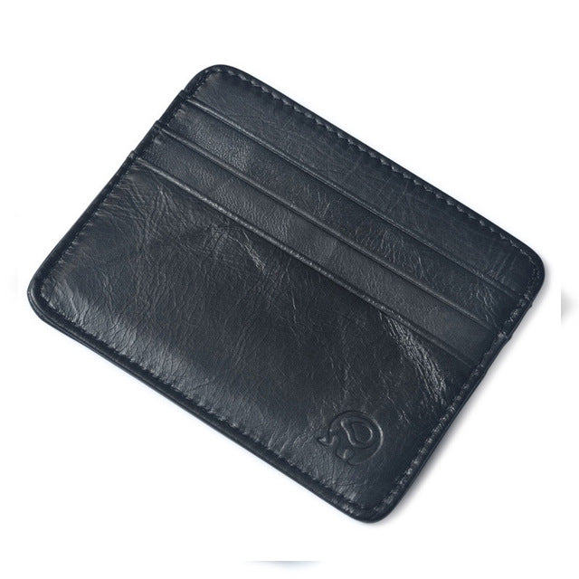 Ultra-thin Genuine Leather Wallet